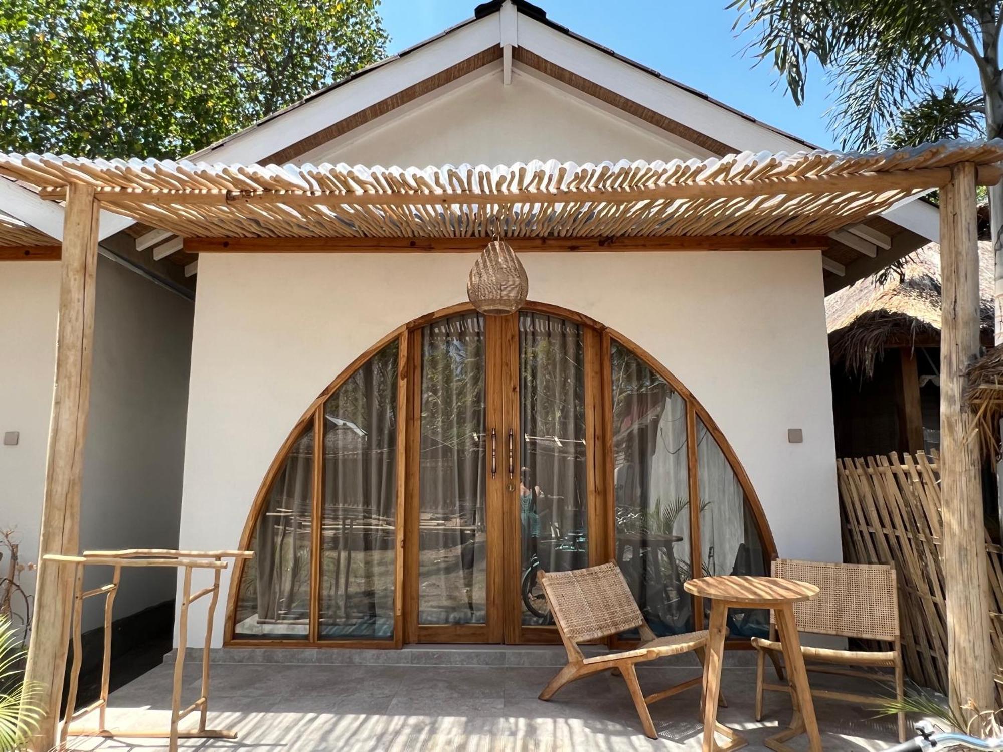 Rumah Canaria Bungalow Gili Trawangan Luaran gambar