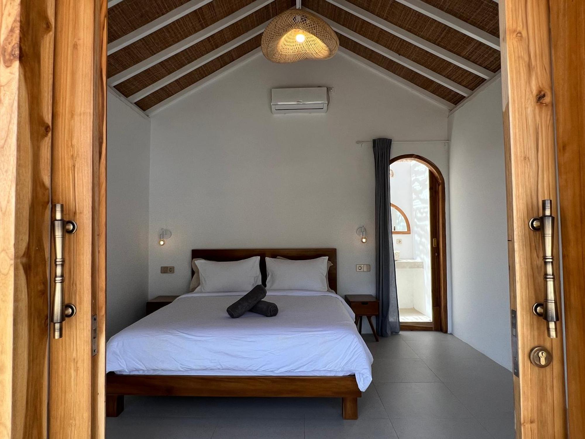 Rumah Canaria Bungalow Gili Trawangan Luaran gambar