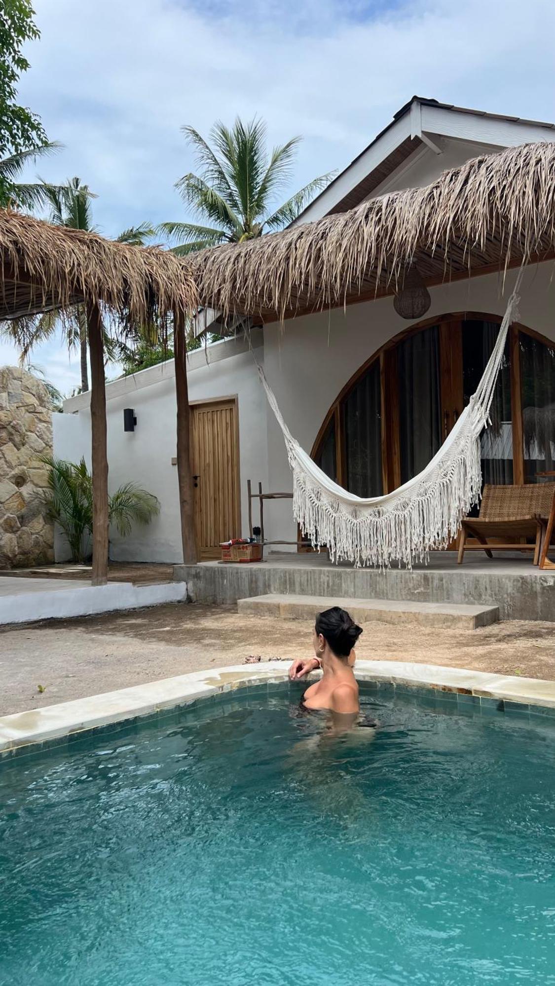 Rumah Canaria Bungalow Gili Trawangan Luaran gambar